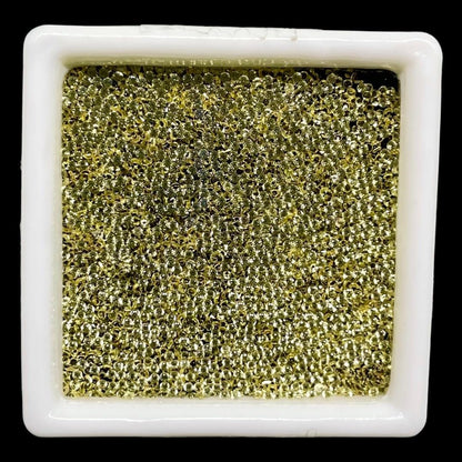 VVS 100 Pcs Natural Yellow Sapphire 1mm Round Diamond Cut Loose Gemstones Lot