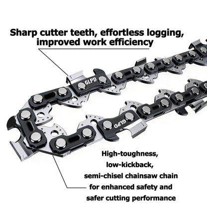 18 Inch Chainsaw Chain 3/8"LP Pitch .050" Gauge 62 Drive Links Fits for ECHO CS330 CS340, POULAN, Craftsman, HUSQVARNA,Remington and More,S62 (3 chainsaw chains)