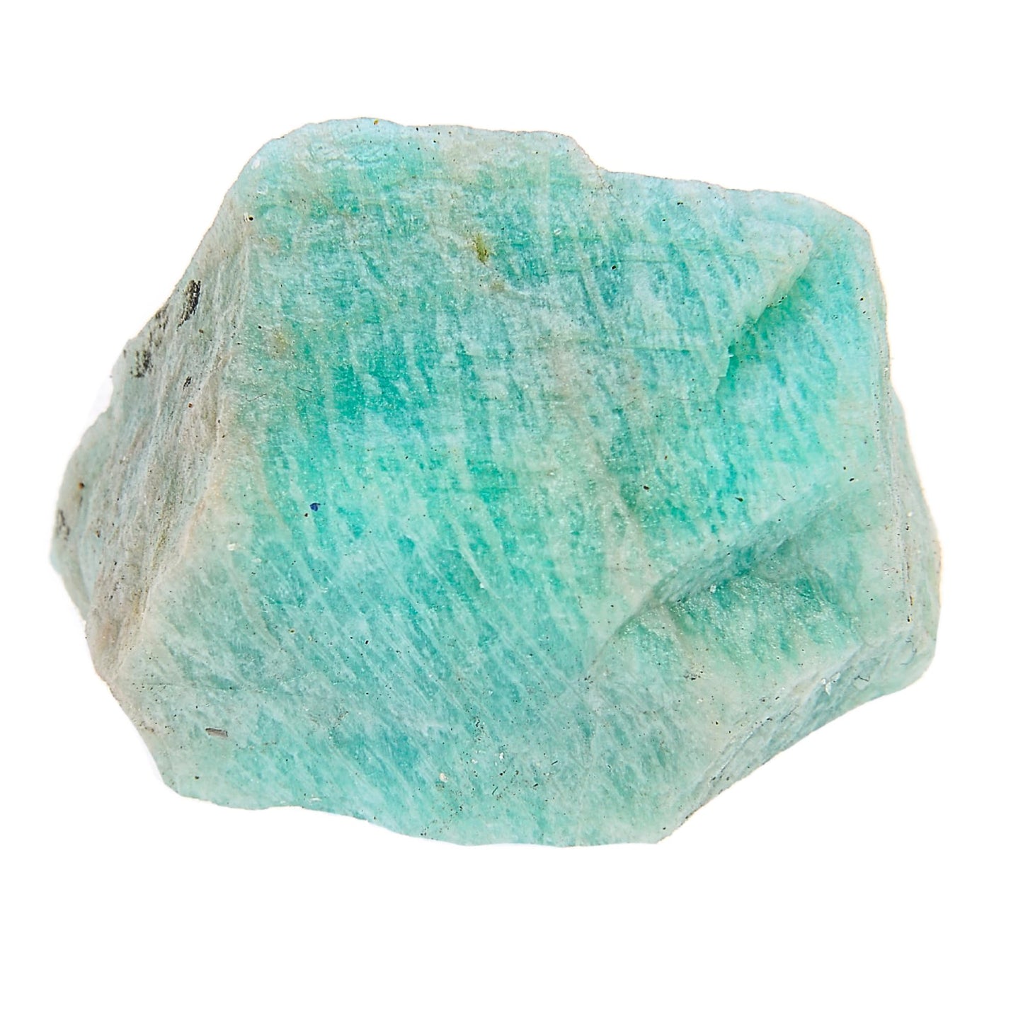 ANAYA AGATE Amazonite 2 Pcs Raw Crystals Rough Gemstones w/Authenticity Card, Velvet Pouch - Large 1.25–2.0" Raw Stones for Tumbling, Cabbing, Polishing, Cutting Natural Healing Crystals for Home Decor, DIY Stones