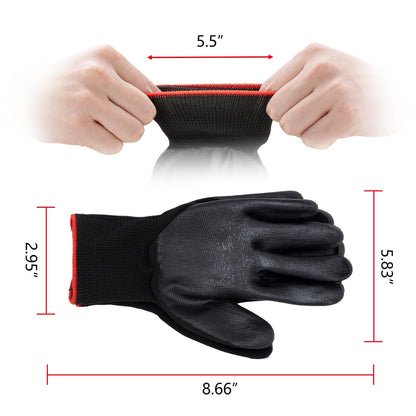 BRIAN & DANY Charcoal Chimney Starter Set for BBQ, Rapid Chimney Starter for Charcoal Grill with Heat Resistant Gloves and Blower, Large-Capacity Design 7.09" x 7.09" x 10.63"