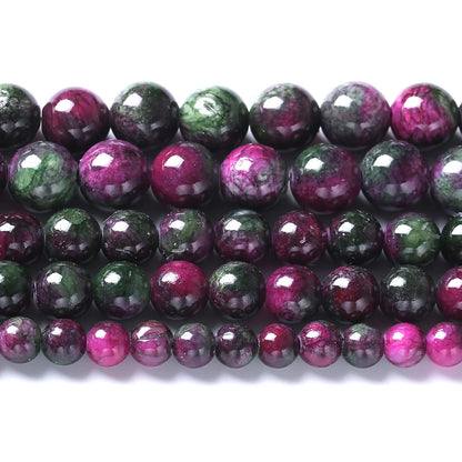 8MM 45PCS Multi Jade Stone Beads Spacer Loose Beads for Jewelry Making DIY Bracelet Necklace