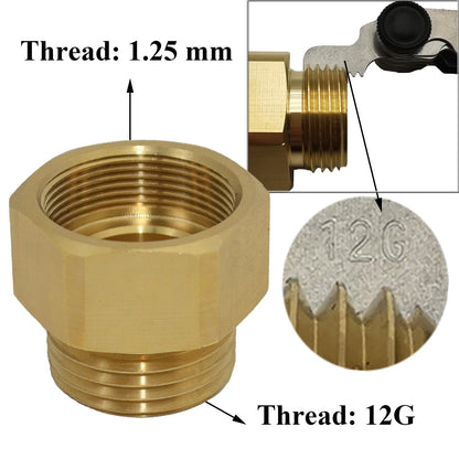 2 Pcs Hose Bib Adapter with Washers 1-1/16" Fine Thread (Female), to 3/4 GHT Male Hoses, 1'' ID, Faucet Fitting
