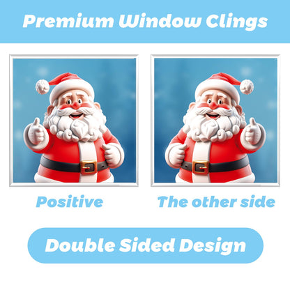 Christmas Clings and Xmas Decals for Window Decorations