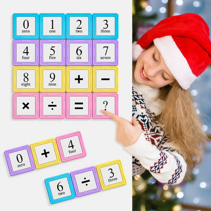 Toddler Girl Toys, Magnetic Tiles 44pcs, Birthday Gifts Ideas for Girls Age 3-5, Magnetic Building Blocks, Magnet STEM Montessori Toddler Kids Christmas Toys Gifts for 3 4 5 6 7 Year Old Girls