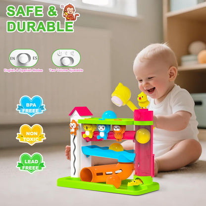 VOILBTOY Musical Toy for 1-2 Year Old Boys - Ball Drop Toy