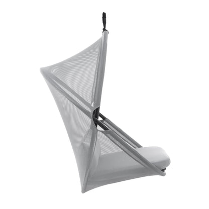 Greemotion Crush Metal Frame Indoor and Outdoor Swing Chair with Cushions, Breathable and UV-Resistant Mesh, 220 lbs Capacity for Patio Backyard, Balcony, Garden, Bedroom, Light Gray