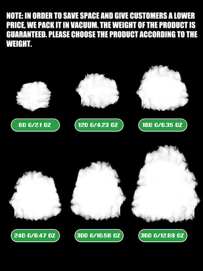 Riakrum Fake Snow Decor Fiber Artificial Snow Cotton Snow Fluffy Indoor Decoration for Winter Mantle Christmas Decoration(120 g)