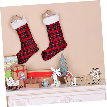 IMIKEYA Christmas Wooden Snowflake: Christmas LED Snowflake Sign Tabletop Decorations Winter Wood Sign Farmhouse Decorations LED for Xmas Home Table Decoration