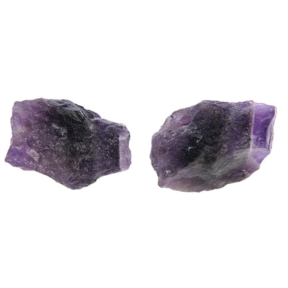 ANAYA AGATE Amethyst Raw Crystals Rough Gemstones with Authenticity Card, Velvet Pouch Raw Stones for Tumbling, Cabbing, Polishing, Cutting Natural Healing Crystals for Home Decor, DIY Stones