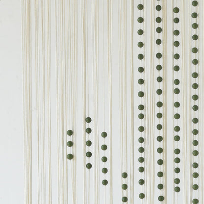 Flber Macrame Curtain Boho Window Curtain Doorway Macrame Wall Decor Yarn Art Moder Bedroom Headboard Decor,31" W x 70" L