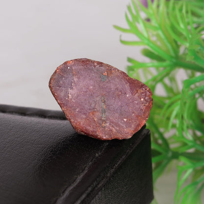 GEMHUB Natural Crystals And Healing Stones 13.00 Carat Raw Rough Star Red Ruby Healing Crystals For Jewelry Making