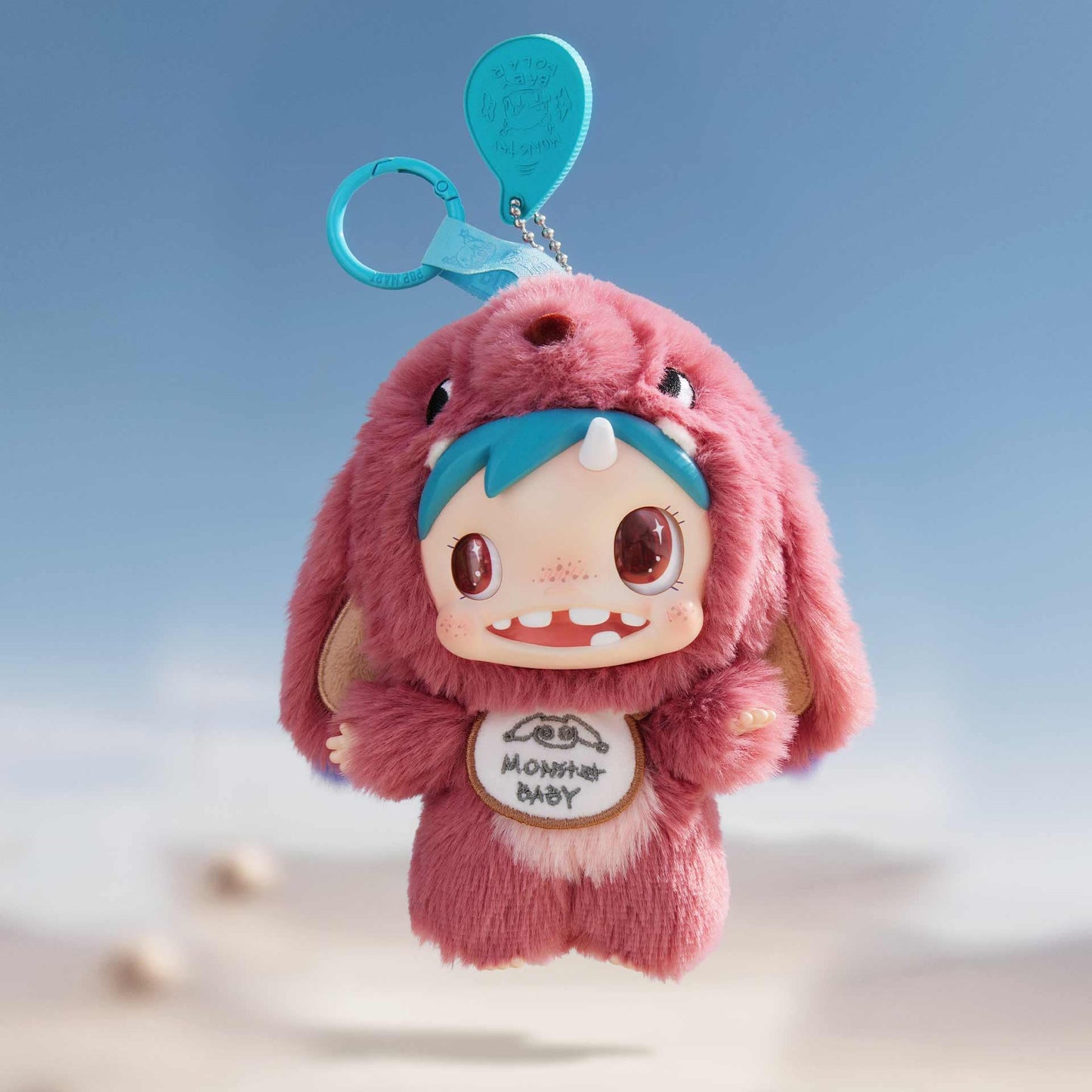 POP MART POLAR-Monster Baby Collection Series Plush Pendant Ver.1 Blind Box, Collectible Toys Decorations, Holiday Birthday Gifts for Girls and Boys, Whole Set