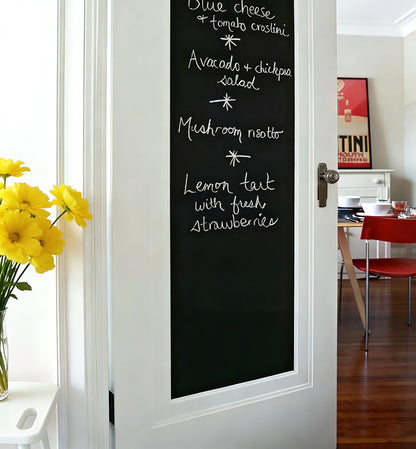 AZOI Chalkboard Wall Stickers Blackboard Wall Decals Self Adhesive Removable Reusable Erasable Chalkboard Wallpaper for Kids Home Office