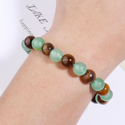 Long tiantian Crystal Money Bracelets for Women Wealth Attraction Green Jade Feng Shui Luck Bracelets Healing Protection Jewelry Spiritual Friend Birthday Jewelry Gifts