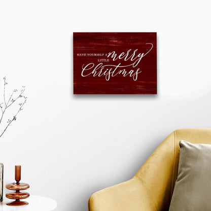 WODMIS Christmas Wall Decor Framed Canvas Wall Art,Wall Art For Living Room,Merry Christmas Sign Canvas Wall Art Home Decorations For Home Living Room,Christmas Signs Wall Decor 11x14