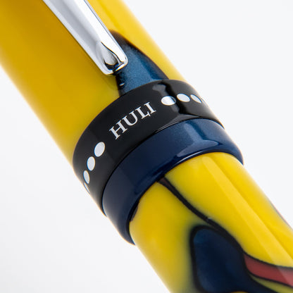 Monteverde USA People of the World Huli Fountain Pen – Omniflex Nib with 15ml Ink Bottle – Luxury Writing Instrument Celebrating Global Culture & Collectible Craftsmanship