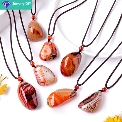 Chiloskit Agate Palm Stone Worry Stones,Natural Sardonyx Healing Crystal for Massage Meditation, Healing, Yoga, Reiki, Zen,Aquarium Decorative Rocks,Gift for Girls Christmas Gifts 4CM (4cm/5pcs)
