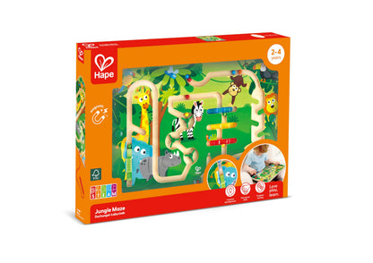 Hape Wooden Jungle Magnetic Maze