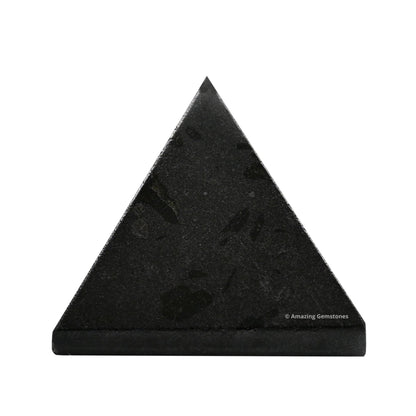 Amazing Gemstone Black Tourmaline Pyramid Crystal Healing Stones - 1" Great Pyramid Figurine of Natural Stone Pyramid for Meditation, Reiki, Chakra Balancing and Crystal Pyramids Grid