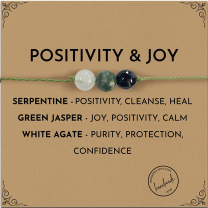 ZOKCC Crystal Healing Bracelets Gifts for Women: Spiritual Natural Healing Stone Anxiety Protection Bracelets Birthday Christmas Gifts for Friends Sister Coworker Nurse Teacher