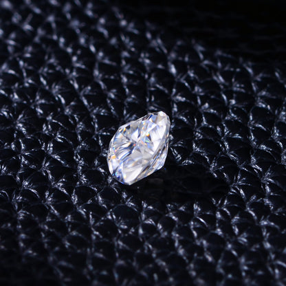 1-5 Carats Moissanite Loose Stone Lab Grown Synthetic Diamond Loose D Color Round/Oval/Heart/Princess/Cushion/Asscher/Pear/Marquise/Radiant/Emerald Cut Moissanite Loose Gem Stones for Ring Pendant Jewelry Making Gift (Heart Cut, 1 Carats)