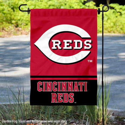 Cincinnati Reds Double Sided Garden Flag