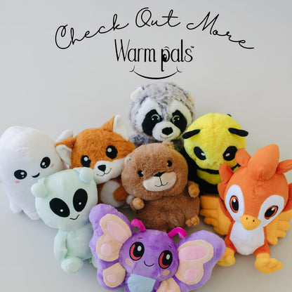 Lion - Microwavable & Weighted Plush Stuffed Animal - Heated Plushie for Warmth - Cute, Soft, Cozy Toy for Adults & Children (Boys, Girls, & Toddlers) by Warm Pals