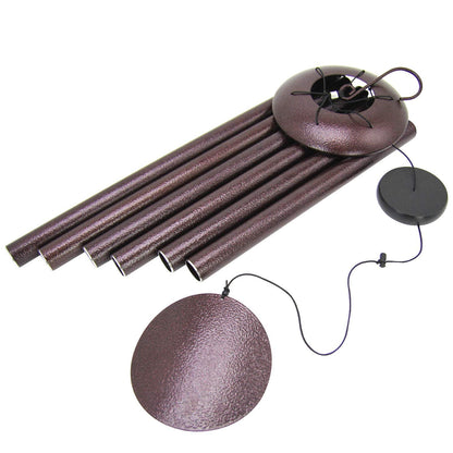 ASTARIN Outdoor Wind Chimes, 45 in Memorial Chimes with 6 Heavy Tubes, Large Deep Tone for Garden Hanging Decor, Sympathy Gifts. Bronze