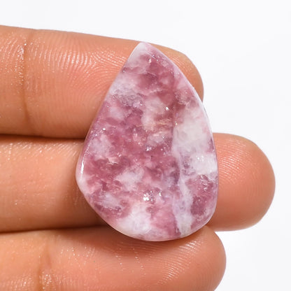 Amazing Gemstone Pink Lepidolite Druzy Raw Crystals and Healing Minerals Stones, Natural Rocks for Wire Wrapping, Tumbling and DIY Raw Stones and Home Décor Crystals (1Piece)