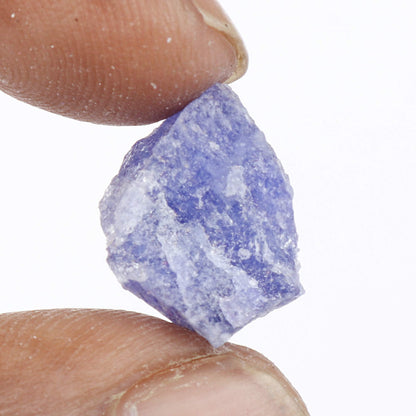 GEMHUB Protection Blue Sapphire 10.50 Carats Natural Rough Sapphire Mineral Specimens, Sapphire for Jewelry Making
