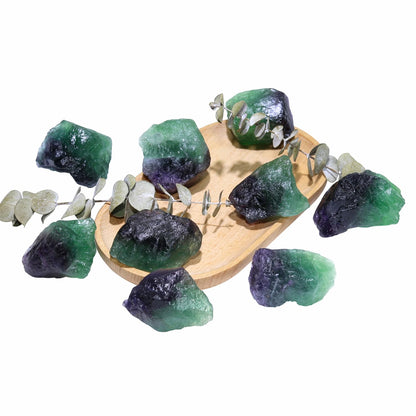 Nvzi Raw Rainbow Fluorite Crystals Bulk, Real Gemstones and Crystals, Rocks and Minerals, Healing Crystals, Quartz Crystals and Healing Stones, Cuarzos Originales De Energia Y Piedras(1LB)