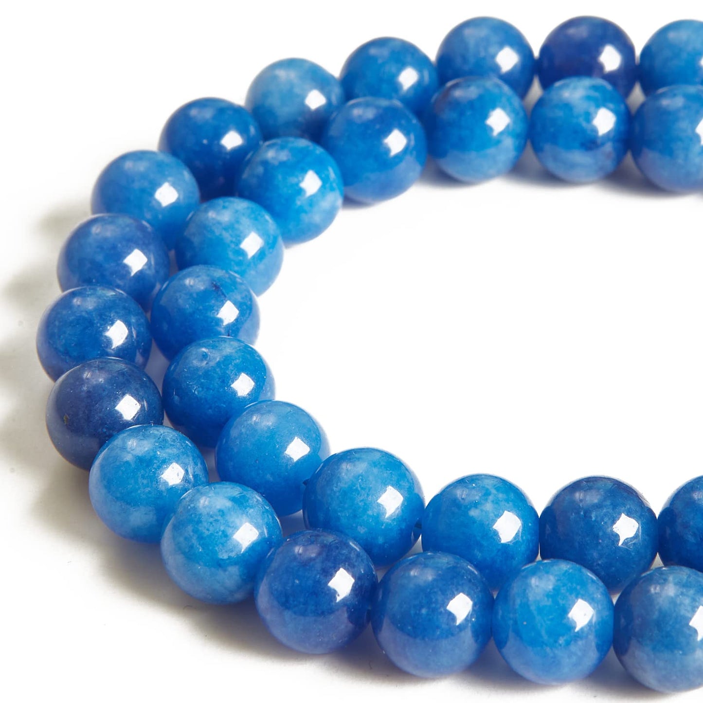 100pcs 6mm Kyanite Beads Natural Gemstone Beads Round Loose Beads for Jewelry Making