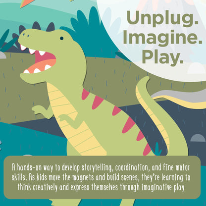 Stephen Joseph Magnetic Play Set Dino