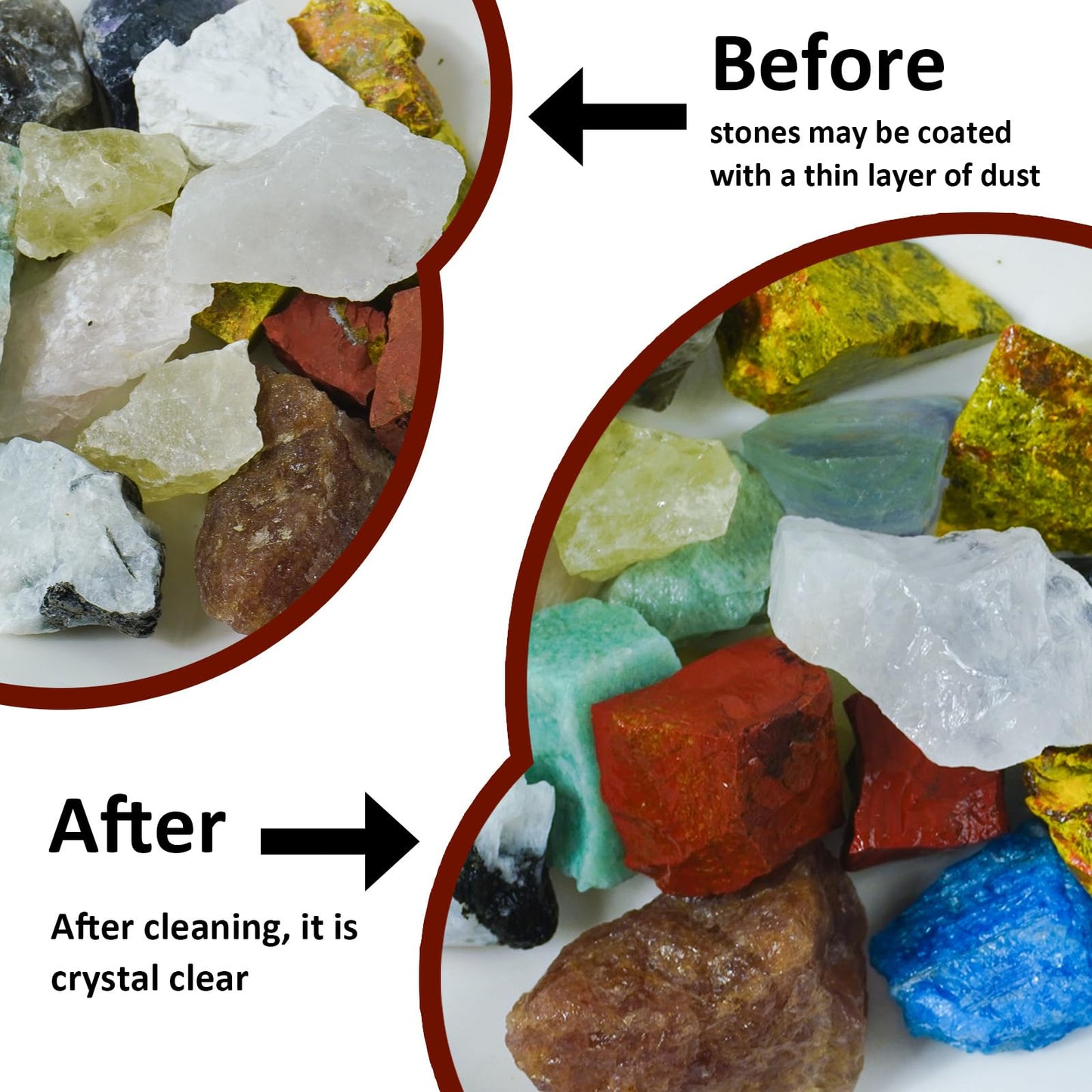 Raw Crystals, Large 1.2-2.0" Healing Crystal Natural Rough Stones for Intuition,Chakra,Meditation,Decoration,Polishing,Energy Work (Dragon Blood Stone, 3.5oz-1.2-2.0"raw Crystals)