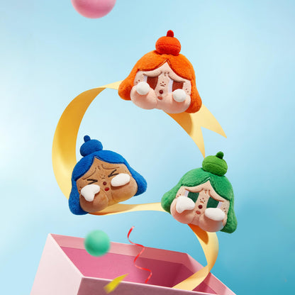 POP MART Crybaby Cheer UP, Baby! Series-Plush Pendant Blind Box, 6PCs Crybaby Blind Box Figures, Random Design Action Figures Collectible Toys Home Decorations, Holiday Birthday Gifts, Whole Set
