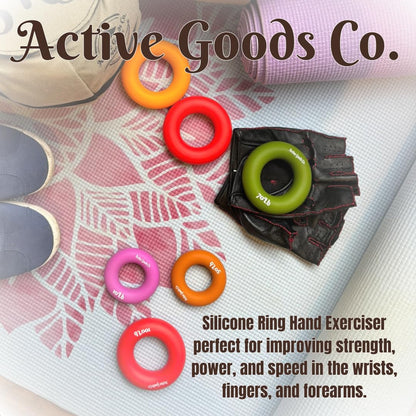 OlKar Expander Hand Grip strengthening - (Size 2.5in, 20 lb) Good for Hand & Forearm Exerciser, Physical Therapy. 2 sizes10-50lb Smaller Diameter 2,5 in When 60-100lb has 3,5 in