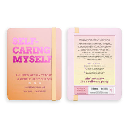 Self-Caring Myself Habit Tracker Journal (Knock Knock Habit Tracker Journals)