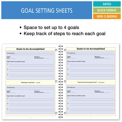 Elan Publishing Company Dated Student Planner: for Middle or High School August - July Dated for 2026-2027 Academic Year (Blue)