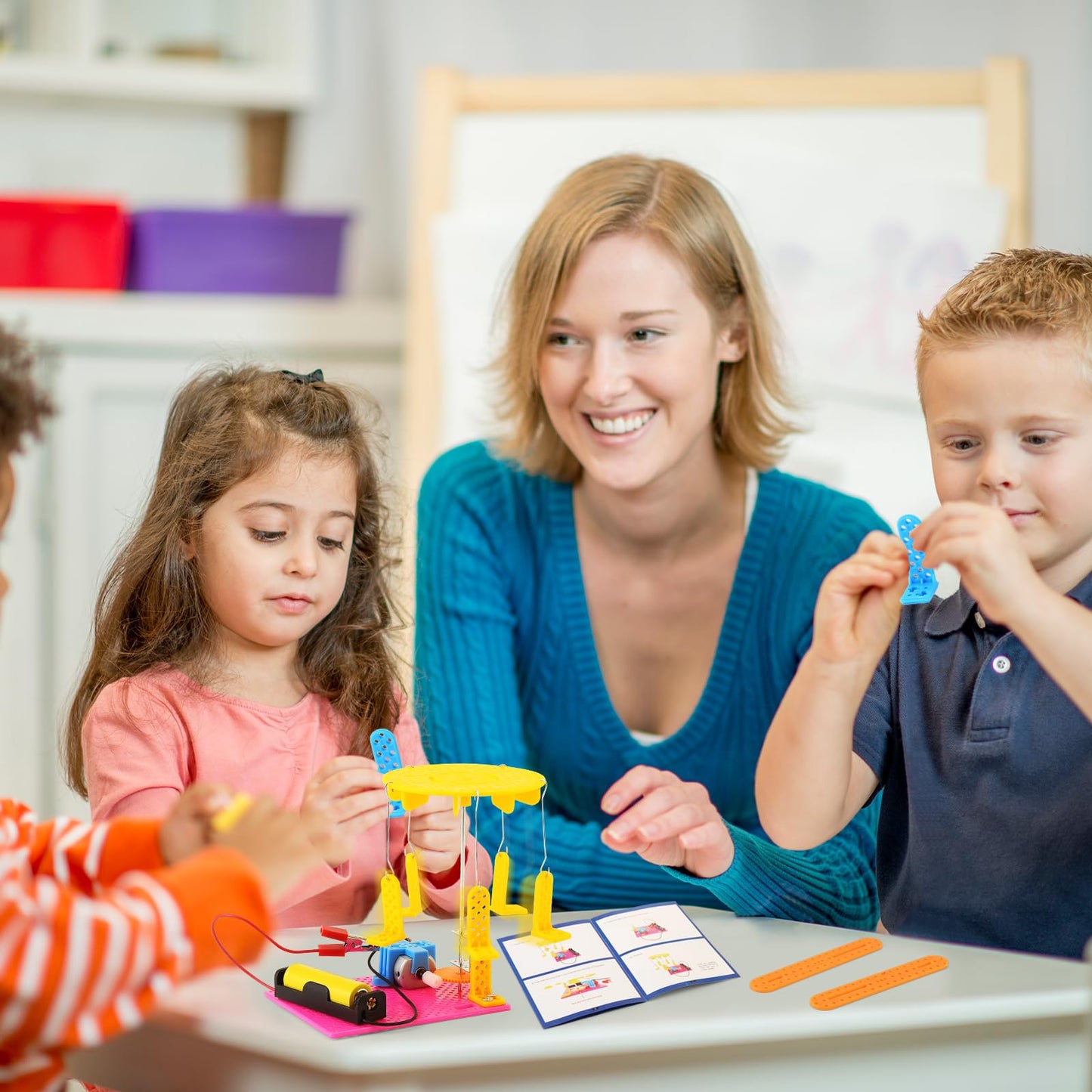 BeAndge STEM Kits, Kids Arts and Crafts for Girls 8-12 8-10, stem Toys for Ages 8-13, Engineering Science Kits for Kids, STEAM Gifts for 6 7 8 9 10 12 Year Old Girls, Electronic Building Boys 6-8