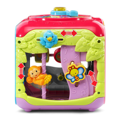 VTech Sort and Discover Activity Cube (Frustration Free Packaging), Pink