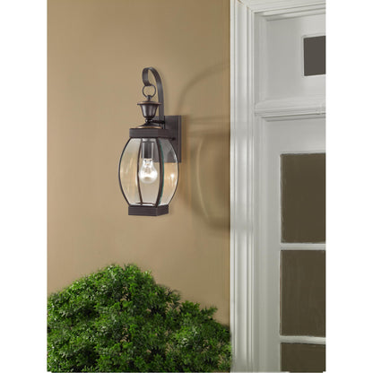 Quoizel Oasis 1-Light Medici Bronze Outdoor Wall Lantern