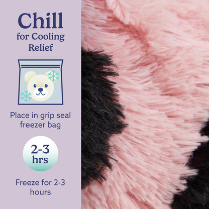 warmies Microwavable & Weighted Stuffed Animals, Flamingo - Heatable Plush, Stuffed Animal Heating Pad, Lavender Scented Plush for Cozy Snuggles, For Adults & Children (Boys, Girls, Babies & Toddlers)