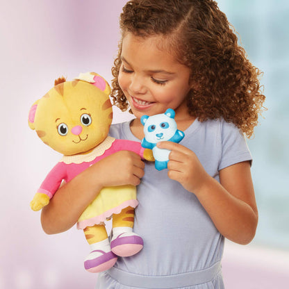 JAKKS Pacific Daniel Tigers Neighborhood Talking Baby Margaret Plush, 12 inch