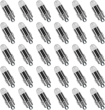 30x Battery Operated LED Party Lights Seasonal Lighting for Balloons Paper Lanterns, Waterproof - Warm White