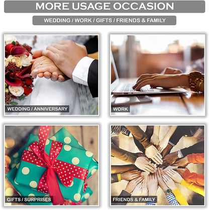 Crocon Clear Quartz Gemstone Engraved Rune Stones Set (25 Pcs) with Elder Futhark Alphabets & 1 Clear Quartz Pendulum Reiki Healing Meditation Balancing Gift Home Office Decor. Size: 15-20 mm