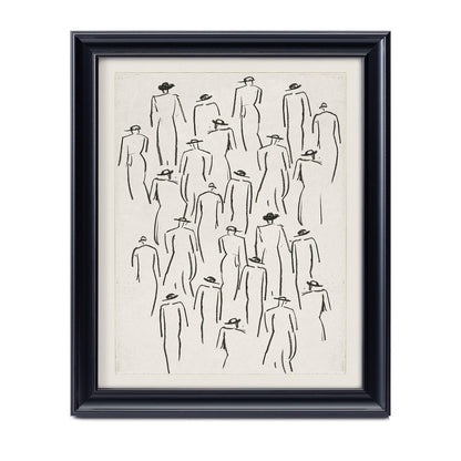 Framed Abstract Canvas Wall Art Decor, Minimalist Wall Prints for Bedroom Bathroom Office, Posters for Living Room Aesthetic, Nature Painting Artwork