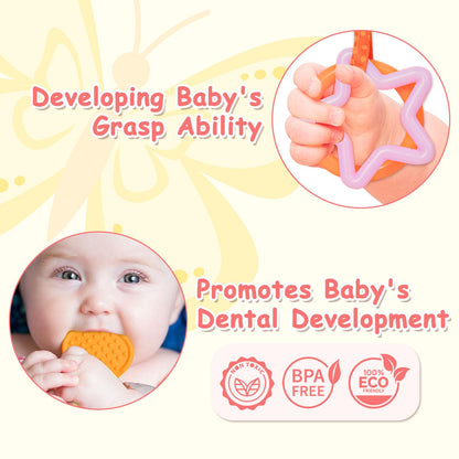 VOILBTOY Musical Toy for 0-1-2 Year Old Girls and Boys - Ball Drop Toy & Butterfly Toy