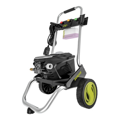 Sun Joe 2200 PSI Electric Pressure Washer, 1.1 GPM with Foam Cannon, Turbo Nozzle, 25 Ft Hose, 35 Ft Cord, 13-Amp Power Cleaner for Outdoor Surfaces