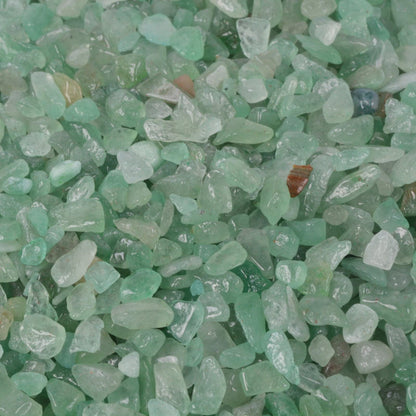 Natural Green Aventurine Polished Chips Crushed Tumbled Stone Crystal Healing Embellishments 100 grams