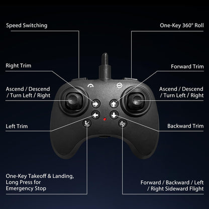 Virellia Flying Sword RC Airplane, Flying Dagger Remote Control Airplane Drone for Kids Adults 8-16, Gesture Control Planes with 360° Flip Fighter Jet Toy, Stunt Roll, Gifts for Kids Boys Girls